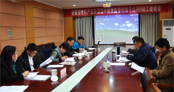验收专家组查阅相关资料并质询(皖南电机) 验收专家组查阅相关资料并质询(皖南电机)